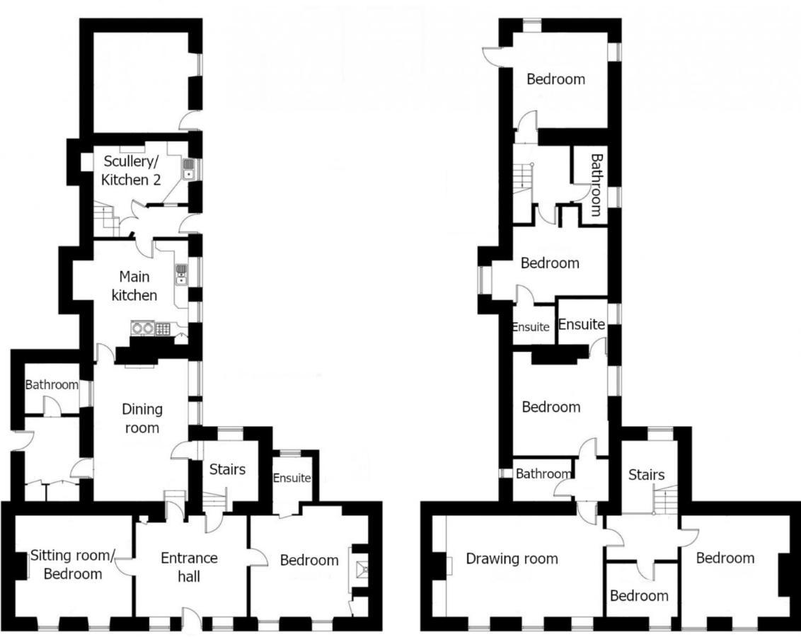 Topside House - Beautiful 7 Bedroom House With Hottub Wifi And Parking Near Bath Wells Frome Oakhill Extérieur photo